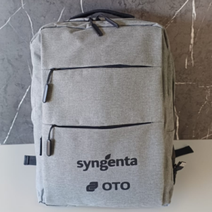 Mochila USB Cinza
